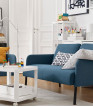 Kmax Fabric Loveseat Sofa Chair for Living Room