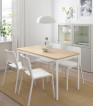 IKEA Linnmon Engineered Wood Computer Desk Set