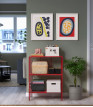 House of Quirk Ladder Bookshelf Plant Stand