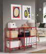 House of Quirk Ladder Bookshelf Plant Stand