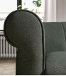 Ikea Viskafors 3 Seater Sofa Lejde/grey/green Birch