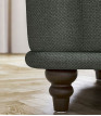 Ikea Viskafors 3 Seater Sofa Lejde/grey/green Birch