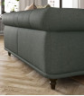 Ikea Viskafors 3 Seater Sofa Lejde/grey/green Birch