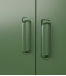 Metal Storage Cabinet with 2 Drawers and 2 Doors