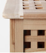 Ikea Hol Acacia Side Table Wooden
